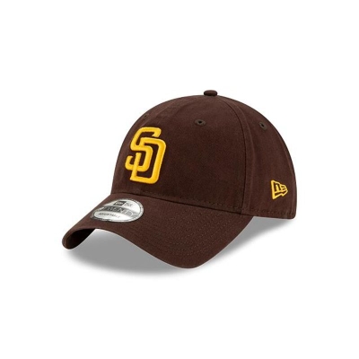 Blue San Diego Padres Hat - New Era MLB Core Classic 9TWENTY Adjustable Caps USA4820395